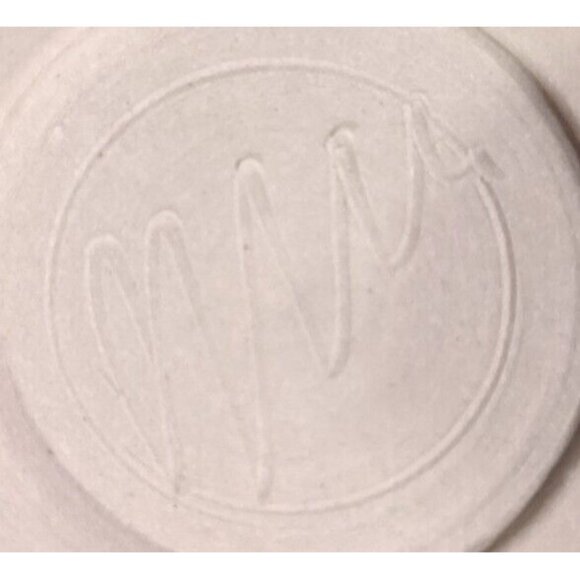 3 Art Pottery Mugs Signed Coffee Cup Handmade Studio Tea Purple White Stripe Set - Picture 3 of 16